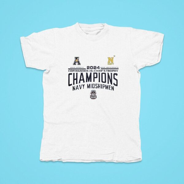 Navy Midshipmen C I C Trophy Champions Tshirt