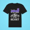 New York Giants In My Veins Jesus In My Hear Classic Tshirt