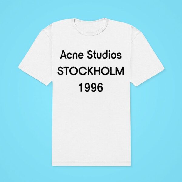 Nicholas Galitzine Wearing Acne Studios Stockholm Classic Tshirt