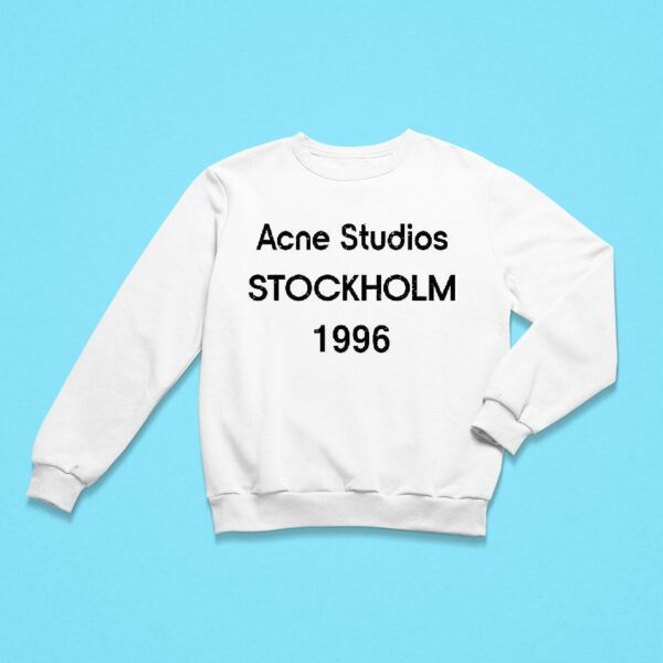 Nicholas Galitzine Wearing Acne Studios Stockholm Sweatshirt