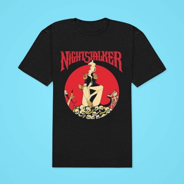 Nightstalker Devil Girl Classic Tshirt