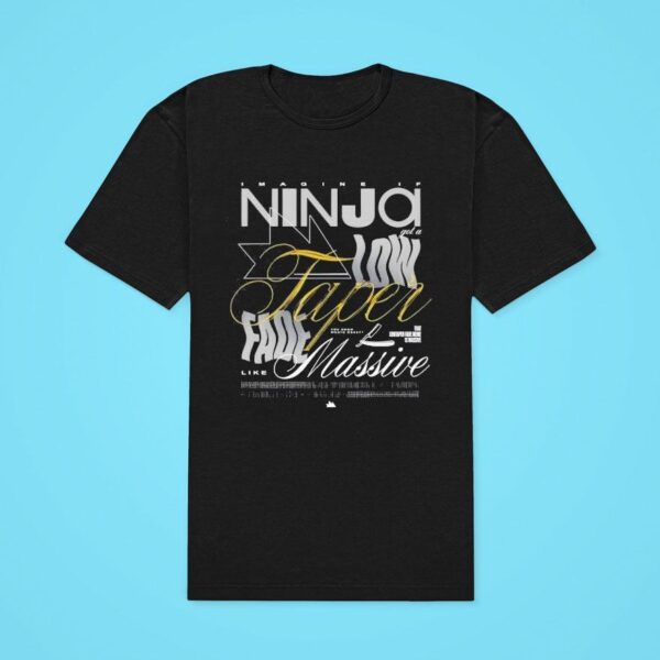 Ninja Low Taper Fade Classic Tshirt