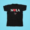 Nola Strong Houston Texans Tshirt