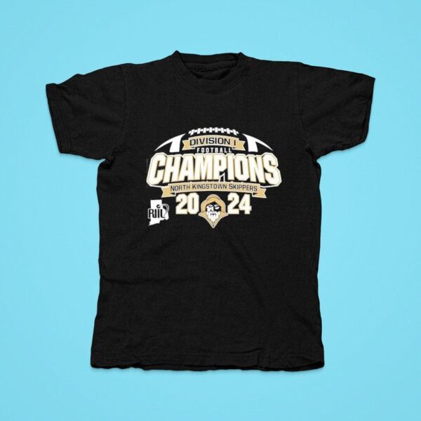 North Kingstown Skippers Division I Football Championship Tshirt