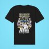 Notre Dame Fighting Irish In My Veins Jesus In My Heart Signatures Classic Tshirt