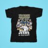 Notre Dame Fighting Irish In My Veins Jesus In My Heart Signatures Tshirt