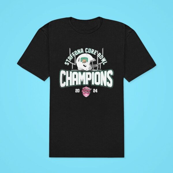 Ohio Bobcats Staffdna Cure Bowl Champions Classic Tshirt