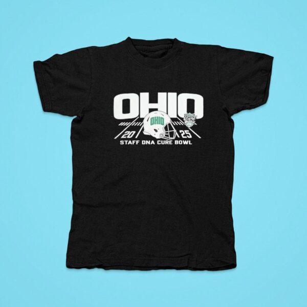 Ohio Bobcats Staffdna Cure Bowl Tshirt