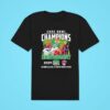 Ohio Bobcats Celebrating The Champions Of Cure Bowl Classic Tshirt