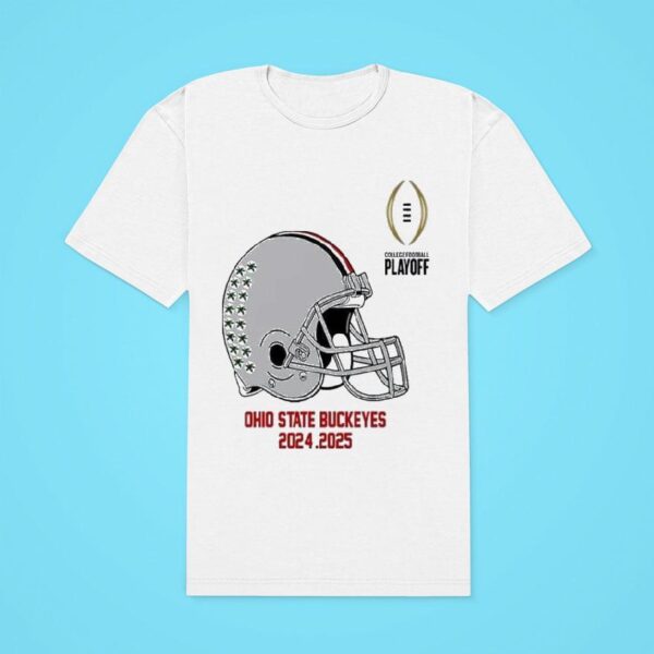 Ohio State Buckeyes College Football Playoff Helmet Ncaa Bowl Games Classic Tshirt