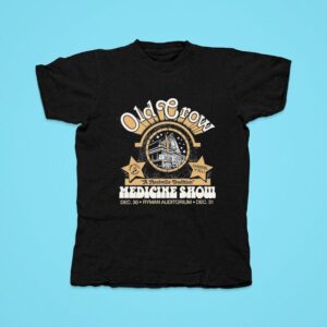 Old Crow Medicine Nye Shows At Ryman Auditorium On Dec Tshirt