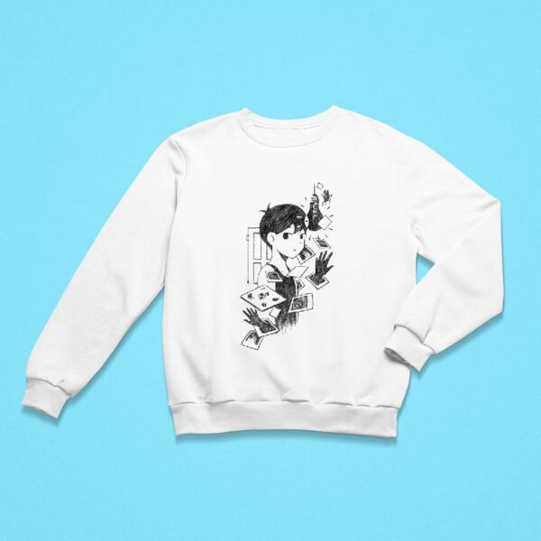 Omori White Space Sweatshirt