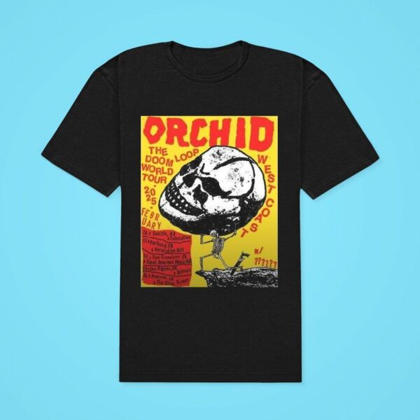 Orchid February The Doom World Tour Classic Tshirt