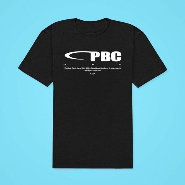 Pbc Playboi Carti June Th Seatgeek Stadium Bridgeview Il All Rights Reserved Classic Tshirt