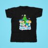 Peanuts Detroit Lions Merry Christmas Tshirt