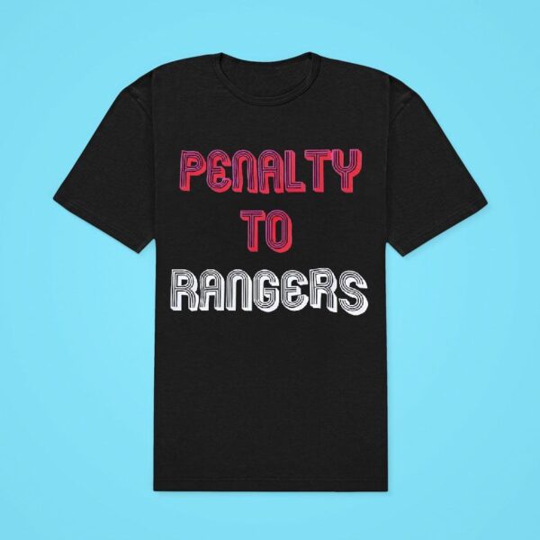 Penalty To Rangers Classic Tshirt