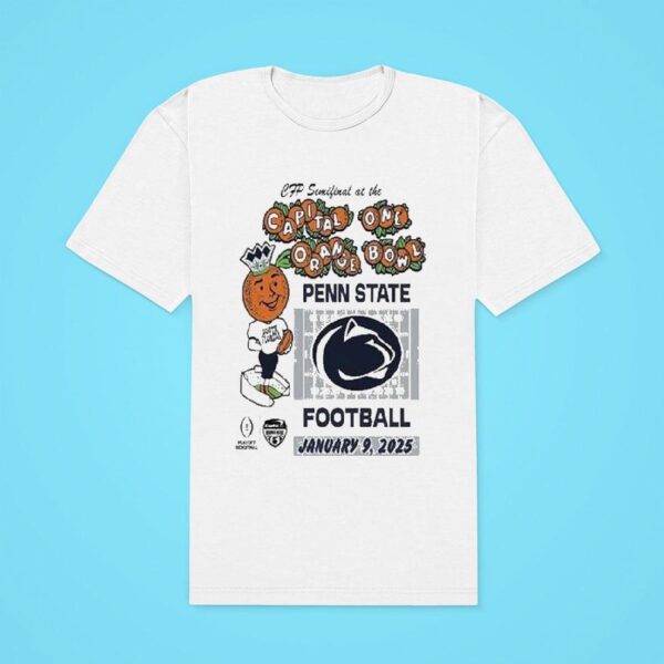 Penn State Nittany Lions Football Orange Bowl Bound South Florida Stadium January S Classic Tshirt