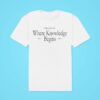 Perplexity Ai Where Knowledge Begins Est Classic Tshirt