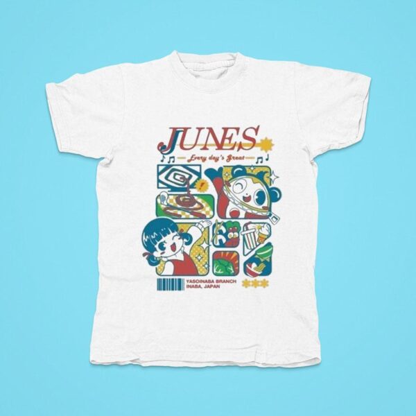 Persona Junes Every Day S Great Yasoinaba Branch Inaba Japan Shopping Tshirt