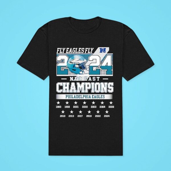 Philadelphia Eagles Fly Eagles Fly Nfc East Champions Classic Tshirt