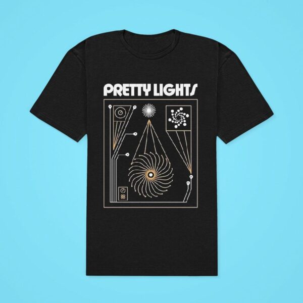 Pretty Lights Swirl Science Classic Tshirt