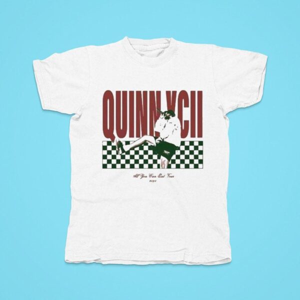 Quinn Xcii All You Can Eat Tour Checkered Tshirt