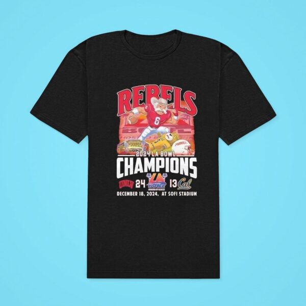 Rebels La Bowl Champions Unlv Beat California Golden Bears Classic Tshirt