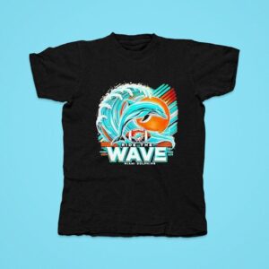 Ride The Wave Miami Dolphins Tshirt