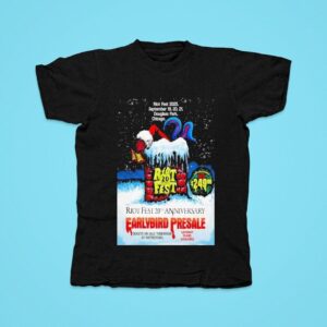 Riot Fest Chicago Illinois September Tour Tshirt