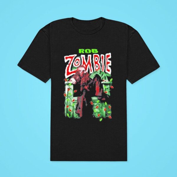 Rob Zombie Throne Holiday Christmas S Classic Tshirt