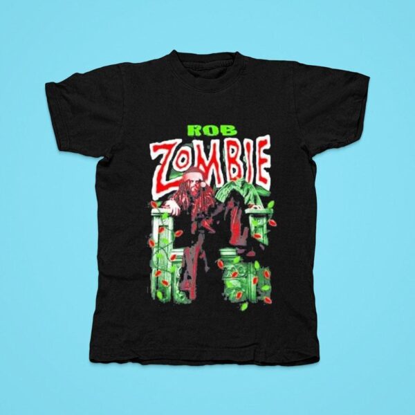 Rob Zombie Throne Holiday Christmas S Tshirt