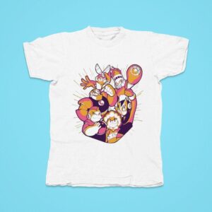 Robot Masters Mega Man Tshirt