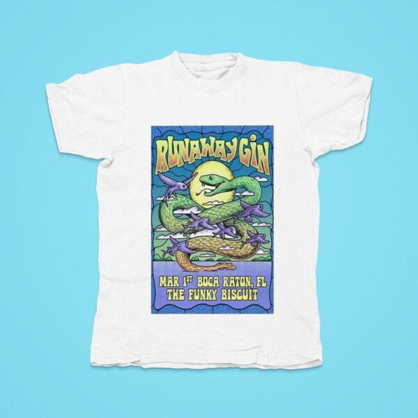 Runaway Gin The Funky Biscuit In Boca Raton Fl Mar Tshirt