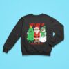 Santa Claus Let S Get Lit Where My Ho S At Christmas Sweatshirt