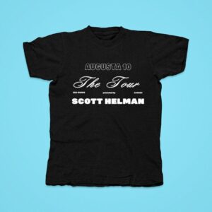 Scott Helman The Tour Augusta Tour Tshirt