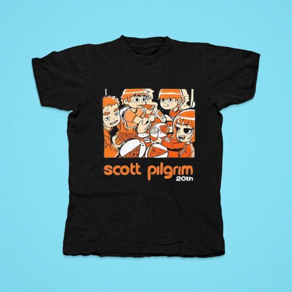 Scott Pilgrim Th Anniversary Tshirt