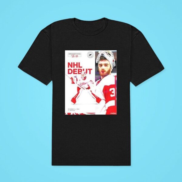 Sebastian Cossa Nhl Debut December Vs Buffalo Classic Tshirt