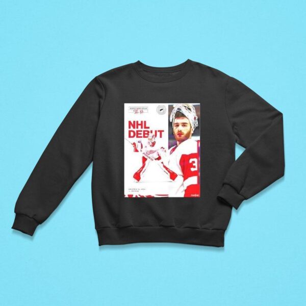 Sebastian Cossa Nhl Debut December Vs Buffalo Sweatshirt