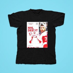 Sebastian Cossa Nhl Debut December Vs Buffalo Tshirt