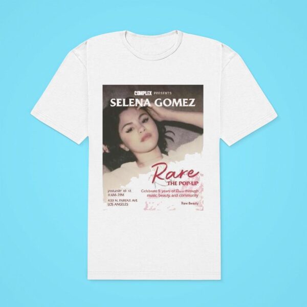 Selena Gomez N Fairfax Ave Los Angeles Tour Classic Tshirt