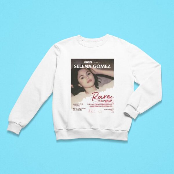 Selena Gomez N Fairfax Ave Los Angeles Tour Sweatshirt