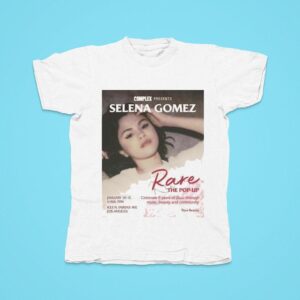 Selena Gomez N Fairfax Ave Los Angeles Tour Tshirt