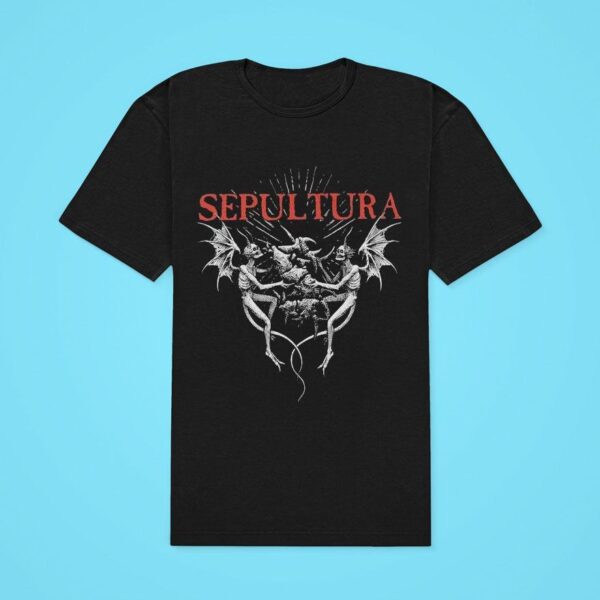 Sepultura Mmxxiii Skeletons Classic Tshirt