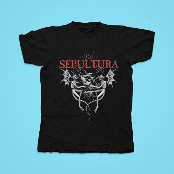 Sepultura Mmxxiii Skeletons Tshirt