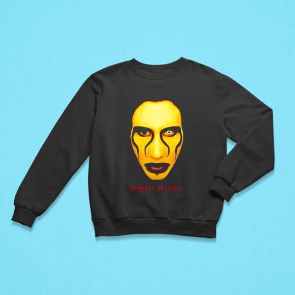 Sex Is Dead Marilyn Manson Face Sweatshirt