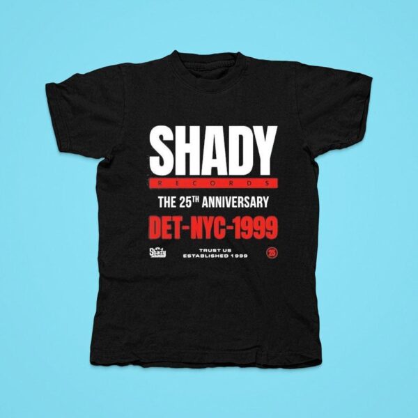 Shady Records Th Anniversary Det Nyc Tshirt