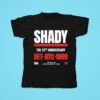 Shady Records The Th Anniversary Det Nyc Trust Us Est Tshirt