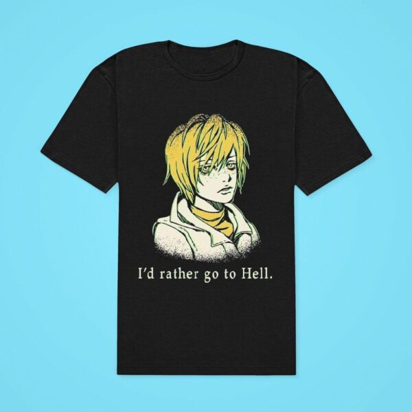 Silent Hill I D Rather Go To Hell Classic Tshirt