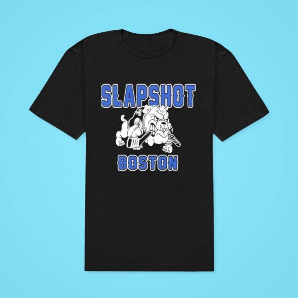 Slapshot Boston Bnb Bulldog Classic Tshirt