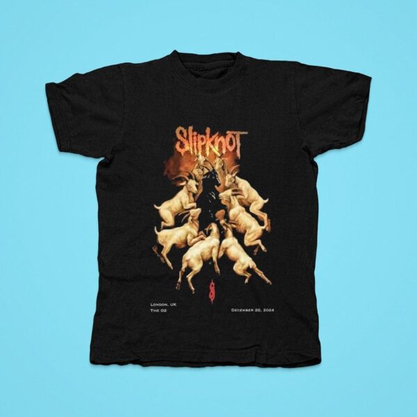 Slipknot London Uk The December Goats Tshirt